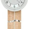 AMS Horloge Murale à Balancier Radio Pilotée Bois De Sonoma 2 AMS Horloge Murale à Balancier Radio Pilotée Bois De Sonoma -1001 Pendules Boutique 5214
