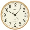 AMS Pendule Murale Radio-pilotée Entourage Bois 5 AMS Pendule Murale Radio-pilotée Entourage Bois -1001 Pendules Boutique 5534