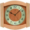 AMS Horloge Murale Entourage Bois Laiton 3 Coloris