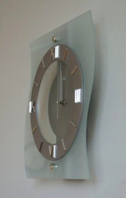 AMS Horloge Murale Moderne Radio Pilotée Courbée En Verre 4 AMS Horloge Murale Moderne Radio Pilotée Courbée En Verre -1001 Pendules Boutique 5909 2