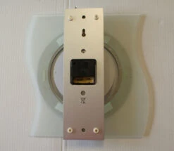 AMS Horloge Murale Moderne Radio Pilotée Courbée En Verre 5 AMS Horloge Murale Moderne Radio Pilotée Courbée En Verre -1001 Pendules Boutique 5909 4