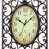 AMS Pendule Murale En Fer Forgé Affichage Température Et Humidité 2 AMS Pendule Murale En Fer Forgé Affichage Température Et Humidité -1001 Pendules Boutique 5976