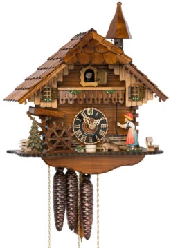 Coucou Chalet 1 Jour Musical Clochette 35 Cm