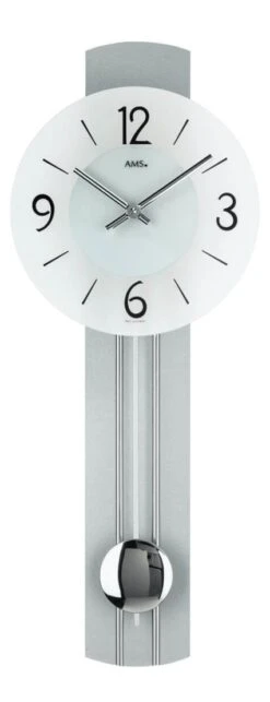 AMS Pendule Murale à Balancier Bois De Hêtre -1001 Pendules Boutique 7275 v2