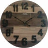 AMS Horloge Murale Design En Bois Ø 50 Cm 3 AMS Horloge Murale Design En Bois Ø 50 Cm -1001 Pendules Boutique 9569 neu