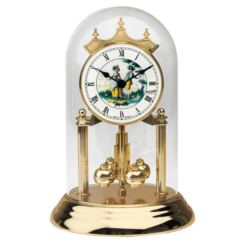 Pendule 400 Jours Cadran Scène Promenade Champêtre 22 Cm 1 Pendule 400 Jours Cadran Scène Promenade Champêtre 22 Cm