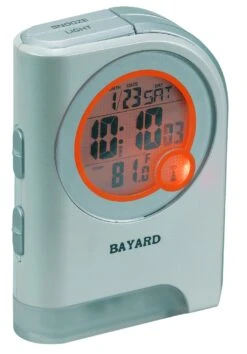 Réveil Radio-piloté Bayard Fonction Lampe Torche