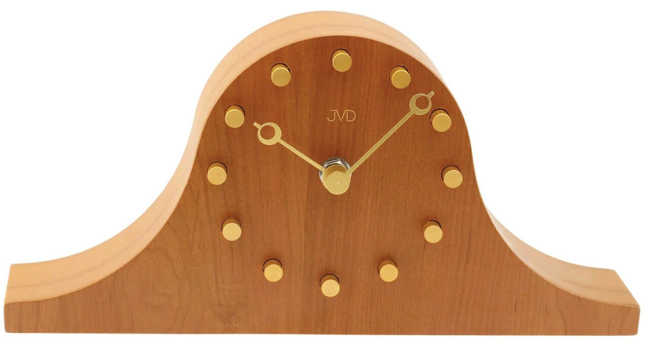 Pendule à Poser En Bois Index En Relief 2 Pendule à Poser En Bois Index En Relief – Image 2