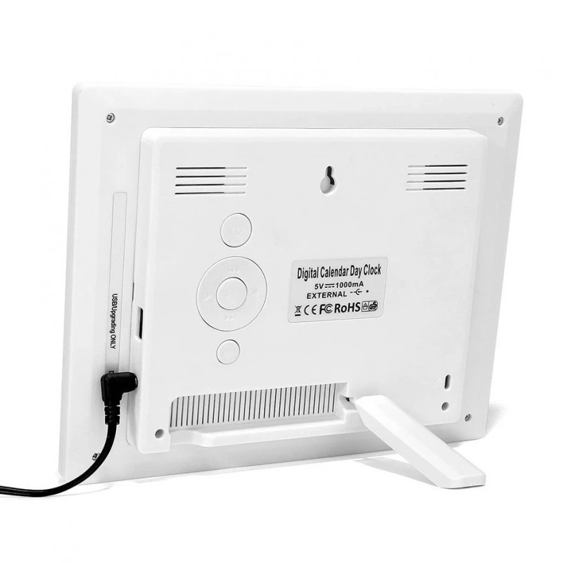 Pendule Digitale à Calendrier Affichage En Toutes Lettres 3 Pendule Digitale à Calendrier Affichage En Toutes Lettres – Image 3