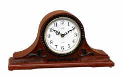 Pendule à Poser De Style En Bois Couleur Merisier