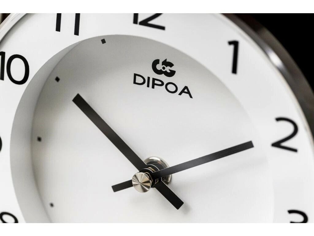 Pendule à Poser En Bois Teinté Acajou 3 Pendule à Poser En Bois Teinté Acajou – Image 3