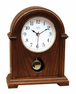 Pendule à Poser En Bois Moyen à Sonnerie Balancier Apparent