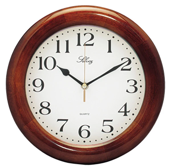 Pendule Murale Entourage Bois Ronde 1 Pendule Murale Entourage Bois Ronde