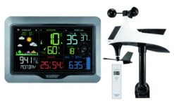 Station Météo Affichage En Couleurs Sur Secteur