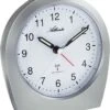 ATLANTA Réveil Radio-piloté à Quartz Silencieux Argenté 9 ATLANTA Réveil Radio-piloté à Quartz Silencieux Argenté -1001 Pendules Boutique reveiloa1824a