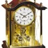Pendule 400 Jours à Sonnerie Westminster Bois/verre 22 Cm