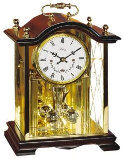 Pendule 400 Jours à Sonnerie Westminster Bois/verre 22 Cm