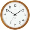 Horloge Murale Radio-pilotée Ronde En Bois 2 Horloge Murale Radio-pilotée Ronde En Bois -1001 Pendules Boutique s3627089
