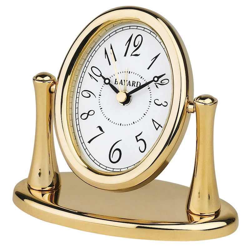 Réveil De Style Bayard Pivotant Métal Doré 1 Réveil De Style Bayard Pivotant Métal Doré