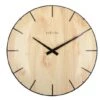 NeXtime Pendule Murale Silencieuse En Bois Imprimé 3 NeXtime Pendule Murale Silencieuse En Bois Imprimé -1001 Pendules Boutique x3249 v2